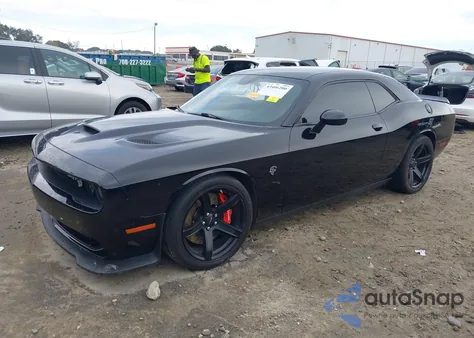 2018 Dodge Challenger Srt Hellcat из США, поврежденный, VIN 2C3CDZC96JH255088